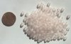 100 4mm Transparent Matte Rosaline Round Glass Beads